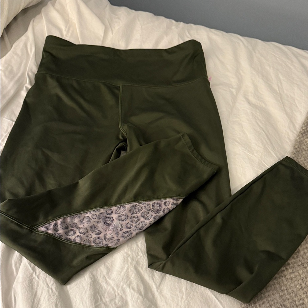 Olive Green Women's Leggings
